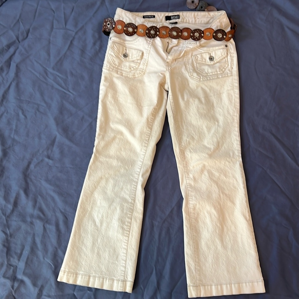 White jeans